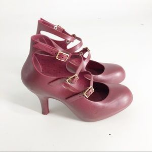 Vivienne Westwood x Melissa Anglomania Mary Jane Platforms Sz 7